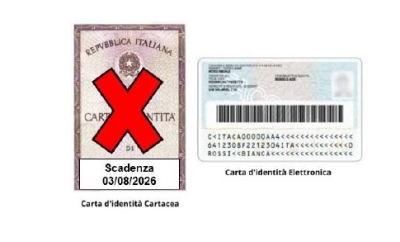Cessazione validit&agrave; Carta d'Identit&agrave; cartacea